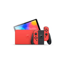 Switch OLED 64GB - Rood - Limited edition Super Mario Red