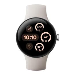 Horloges Google Cardio GPS Pixel Watch 3 - Zilver