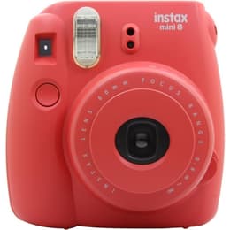 Instant camera Instax Mini 8 - Rood + Fujifilm Fujifilm Instax Lens 60 mm f/12.7 f/12.7
