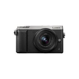 Hybride camera Lumix DMC-GX80 - Zilver/Zwart + Panasonic Lumix G Vario HD 12-32mm F3.5-5.6 Mega OIS + Lumix G X Vario 35-100mm F2.8 II Power OIS f/3.5-5.6 +f/2.8