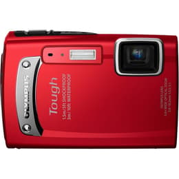 Compactcamera TG-310 - Rood + Olympus Lens 28-102mm f/3.9-5.9 f/3.9-5.9