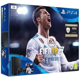 PlayStation 4 Slim 1000GB - Zwart + FIFA 18