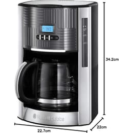 Koffiezetapparaat Zonder Capsule Russell Hobbs 25270-56 1,5000L - Zwart