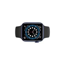 Apple Watch (Series 6) 2020 GPS 40 mm - Aluminium Blauw - Sportbandje Zwart