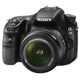 Reflex SLT-A58 - Zwart + Sony Sony DT 18-55mm f/3.5-5.6 SAM II f/3.5-5.6