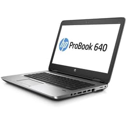 HP ProBook 640 G2 14" Core i5 2.4 GHz - SSD 128 GB - 4GB AZERTY - Frans