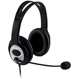 LifeChat LX-3000 Hoofdtelefoon - bedraad microfoon Zwart/Grijs