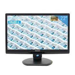 22-inch Philips 221S3LCB/00 1920 x 1080 LED Beeldscherm Zwart