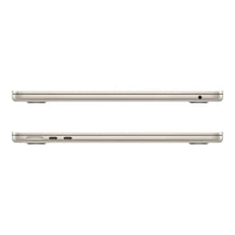 MacBook Air 13" (2022) - Apple M2 met 8‑core CPU en 8-core GPU - 16GB RAM - SSD 256GB - Standaarddisplay - QWERTY - Engels