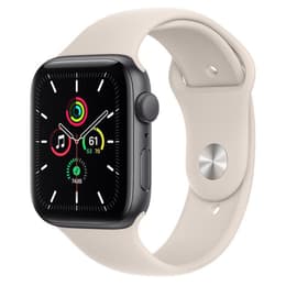 Apple Watch (Series 3) 2017 GPS 42 mm - Aluminium Grijs - Sportbandje Wit