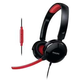 SHG7210/10 gaming Hoofdtelefoon - bedraad microfoon Zwart/Rood