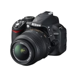 Reflex D3100 - Zwart + Nikon Nikkor AF-S DX 18-55mm f/3.5-5.6 G VR f/3.5-5.6