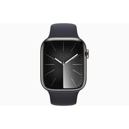 Apple Watch Series 9 (2023) GPS + Cellular 45 mm - Roestvrij staal Grafiet