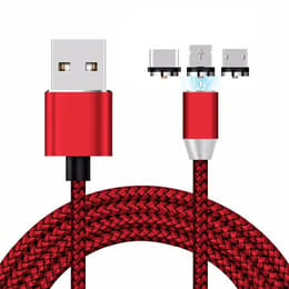 Smartphone oplader Shop-Story Magnetic Cable Red