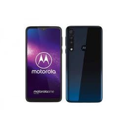 Motorola One Macro 64GB - Blauw - Simlockvrij