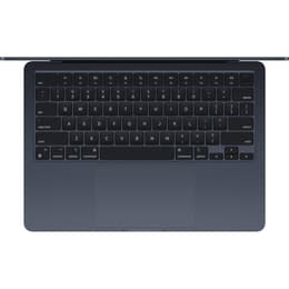 MacBook Air 15" (2024) - Apple M3 met 8‑core CPU en 10-core GPU - 8GB RAM - SSD 1000GB - Standaarddisplay - QWERTY - Italiaans