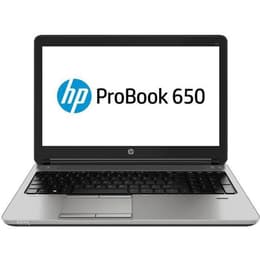 HP ProBook 650 G1 15" Core i5 2.6 GHz - HDD 500 GB - 4GB QWERTY - Engels