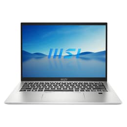 MSI Prestige 14 H B12UCX 14" Core i5 2 GHz - SSD 512 GB - 16GB QWERTY - Engels