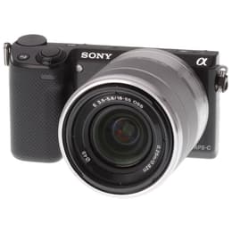 Hybrid Sony Alpha NEX-5R - Zwart + Lens Sony 18-55mm f/3.5-5.6
