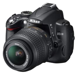 Reflex Nikon D5000 - Zwart + Lens Nikon AF-S DX Nikkor 18-55mm f/3.5-5.6G VR