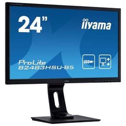 24-inch Iiyama Prolite B2483HSU 1920 x 1080 LED Beeldscherm Zwart