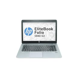 HP EliteBook Folio 1040 G2 14" Core i5 1.9 GHz - SSD 128 GB - 8GB QWERTZ - Duits