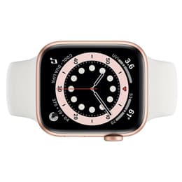 Apple Watch Series 4 (2018) GPS 40 mm - Aluminium Goud - Sportbandje Wit