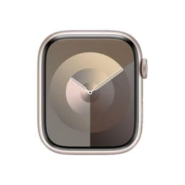 Apple Watch Series 7 (2021) - (band niet inbegrepen) - GPS + Cellular 41 mm - Sterrenlicht Aluminium