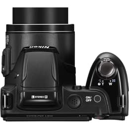 Compactcamera CoolPix L810 - Zwart + Nikon Nikkor 26X Wide Optical Zoom ED VR 4.0-104mm f/3.1-5.9 f/3.1-5.9