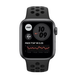 Apple Watch (Series 6) 2020 GPS 40 mm - Aluminium Spacegrijs - Sportbandje van Nike Zwart