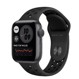 Apple Watch (Series 6) 2020 GPS 40 mm - Aluminium Spacegrijs - Sportbandje van Nike Zwart