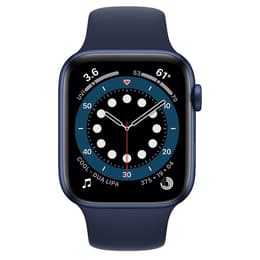 Apple Watch Series 6 (2020) GPS + Cellular 40 mm - Aluminium Blauw - Sportbandje Blauw
