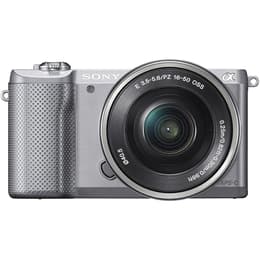 Híbrid Sony Alpha A5000 - Gris + Lens Sony E PZ 24-75mm f/3.5-5.6 OSS