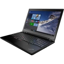 Lenovo ThinkPad P50 15" Core i7 2.7 GHz - SSD 256 GB - 16GB QWERTY - Engels