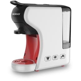 Espressomachine gecombineerd Sogo CAF-SS-5675 de 1450 W L - Wit