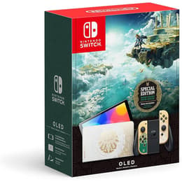 Switch OLED 64GB - Goud - Limited edition The Legend Of Zelda Tears Of The Kingdom