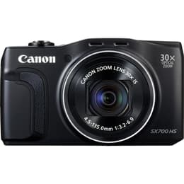 Compact Canon PowerShot SX700 HS - Zwart