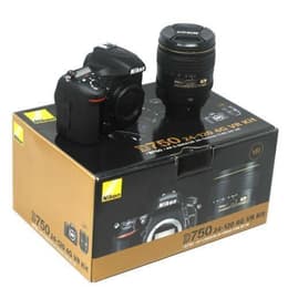 Reflex D750 - Zwart + Nikon