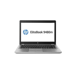 HP EliteBook Folio 9480M 14" Core i7 2.1 GHz - SSD 256 GB - 8GB QWERTY - Engels