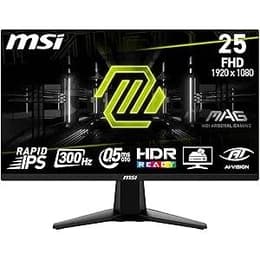 27-inch MSI MAG 255XF 1920 x 1080 LED Beeldscherm Zwart