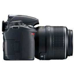 Reflex D3100 - Zwart + Nikon AF-S DX Nikkor 18-55mm f/3.5-5.6 G f/3.5-5.6