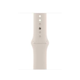 Apple Watch Series 8 (2022) GPS + Cellular 45 mm - Roestvrij staal Zilver