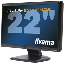 22-inch Iiyama ProLite E2208HDS 1920 x 1080 LCD Beeldscherm Zwart