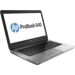 HP ProBook 640 G1 14" Core i3 2.4 GHz - SSD 128 GB - 4GB QWERTY - Spaans