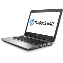 HP ProBook 640 G2 14" Core i3 2.3 GHz - SSD 128 Go RAM 8 GB QWERTZ - Duits