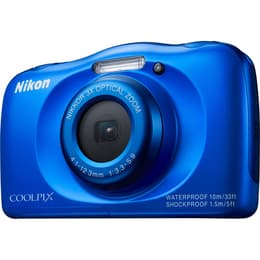 Compactcamera Coolpix S33 - Blauw + Nikon Optical Zoom Nikkor 30-90mm f/3.3-5.9 f/3.3-5.9