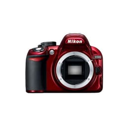 Spiegelreflexcamera Nikon D3100 alleen behuizing - Rood