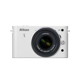 Hybride camera 1 J1 - Wit + Nikkor Nikkor 1 10-30 mm f/3.5-5.6 + 30-110 mm f/3.8-5.6 f/3.5-5.6 + f/3.8-5.6