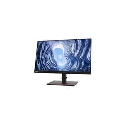 23.8-inch Lenovo ThinkVision T24h-20 2560 x 1440 LED Beeldscherm Zwart
