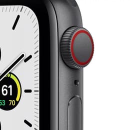 Apple Watch Series 5 (2019) GPS 40 mm - Aluminium Spacegrijs - Sportbandje Zwart